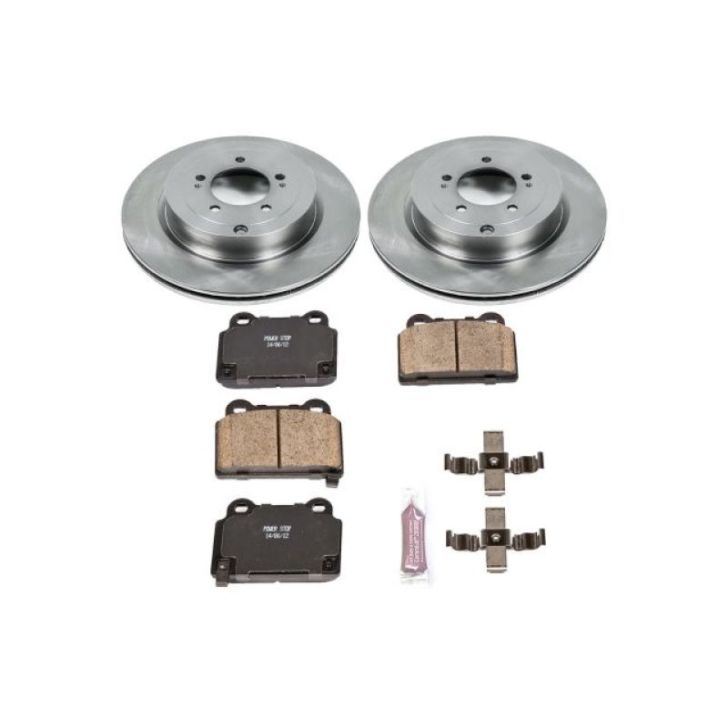 PowerStop PSB Autospecialty Kit Brakes, Rotors & Pads Brake Kits - OE main image