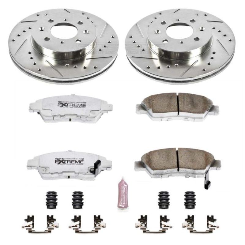 PowerStop PSB Z26 Street Warrior Kit Brakes, Rotors & Pads Brake Kits - Performance D&S main image