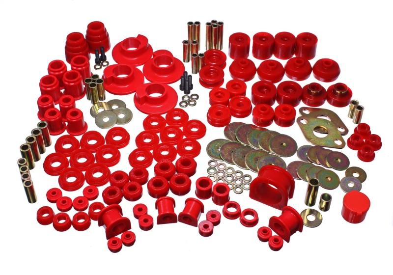 Energy Suspension 98-99 Toyota 4Runner 4WD Red Hyper-flex Master Bushing Set 8.18116R Main Image