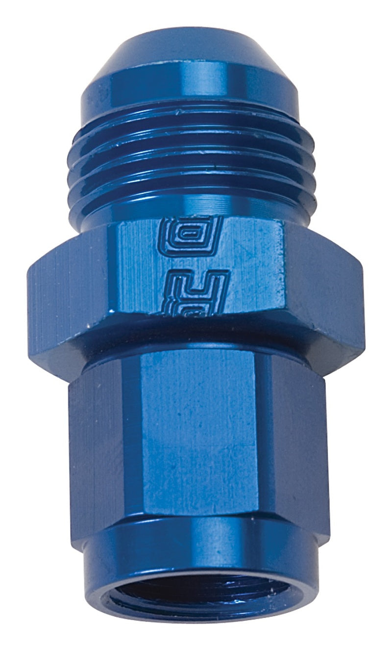 Russell -4 AN Female To -6 AN Male B-Nut Flare Expander (Blue Finish)