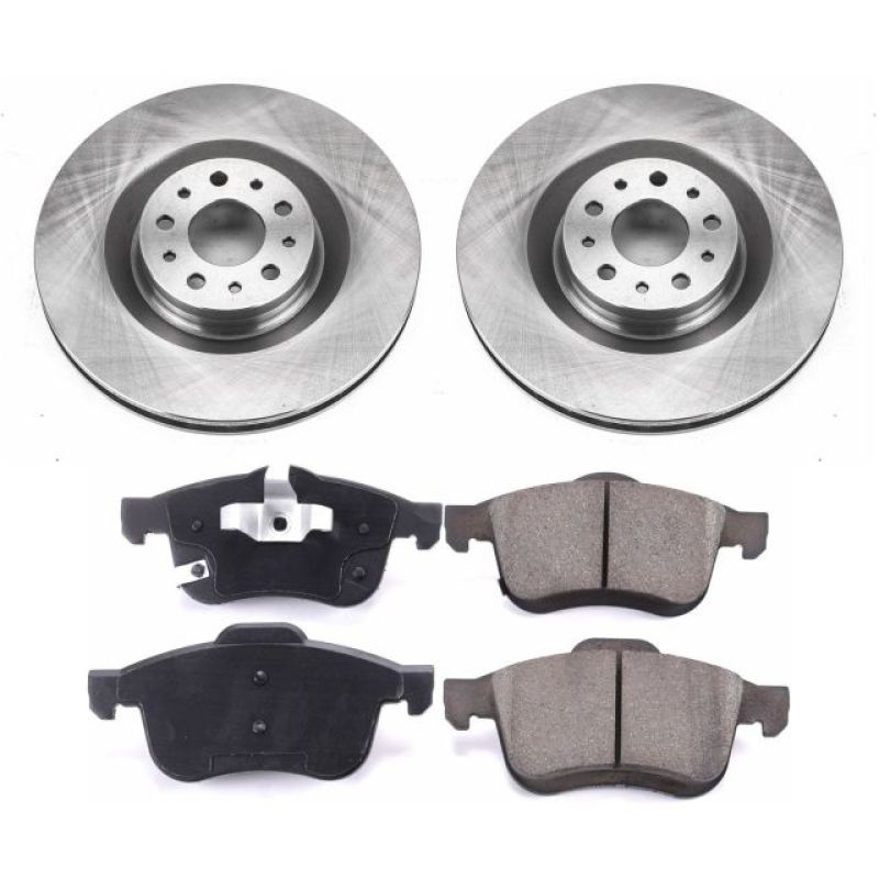 PowerStop PSB Autospecialty Kit Brakes, Rotors & Pads Brake Kits - OE main image