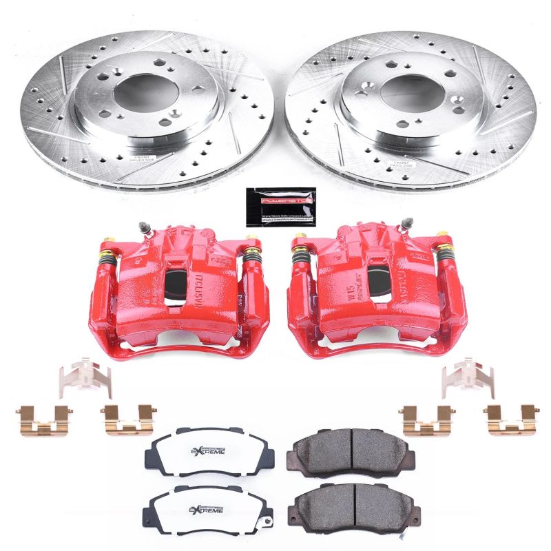 PowerStop PSB Z26 Street Kit w/Cals Brakes, Rotors & Pads Brake Kits - Performance D&S main image