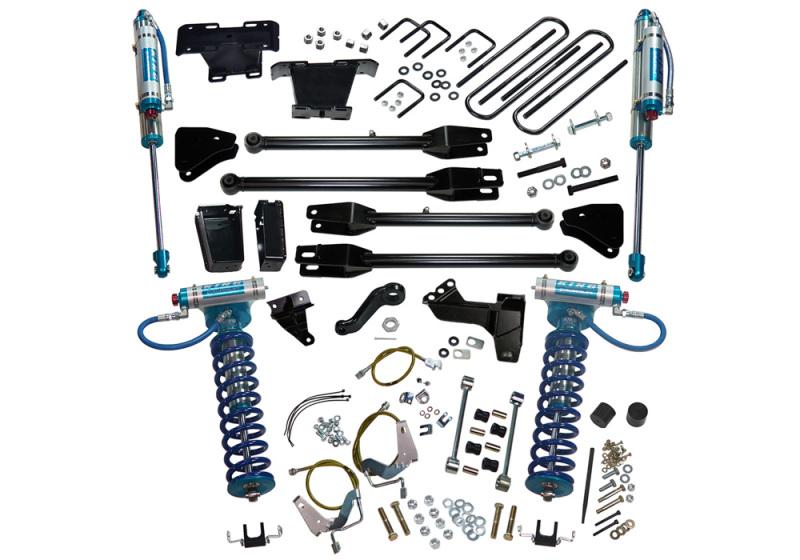 Superlift 08-10 Ford F-250 SuperDuty 4WD 6in Lift Kit w/ 4-Link Conv / King Coilovers & Rear Shocks K234KG Main Image