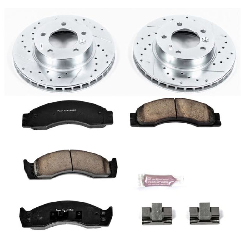 PowerStop PSB Z23 Evolution Kit Brakes, Rotors & Pads Brake Kits - Performance D&S main image