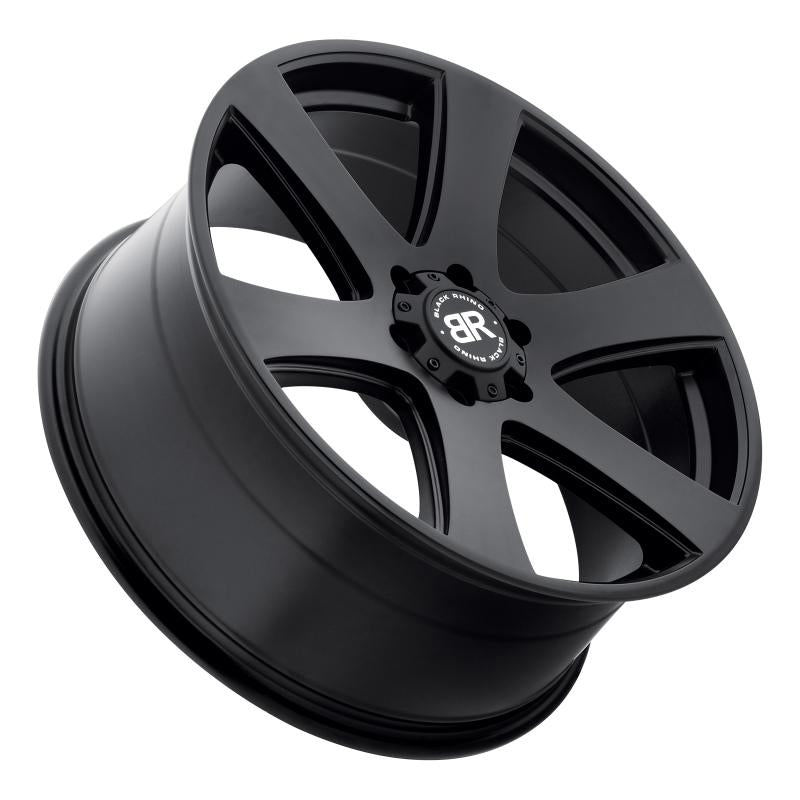 Black Rhino Haka 20x8.5 6x114.3 ET30 CB 76.1 Matte Black Wheel 2085HAK306114M76 Main Image