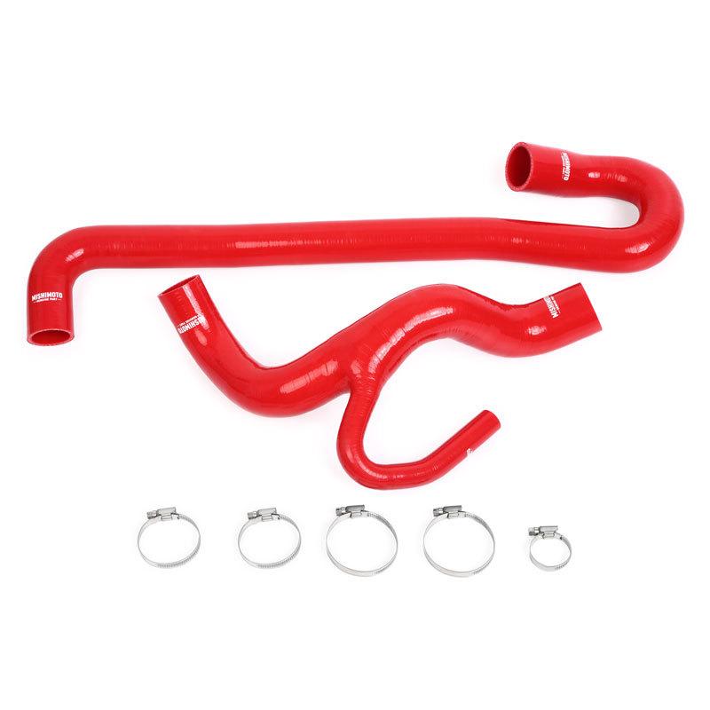 Mishimoto 12+ Jeep Grand Cherokee SRT8 6.4L V8 Red Silicone Radiator Hose Kit MMHOSE-WK2-12RD Main Image