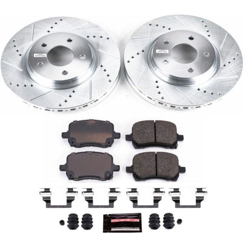 PowerStop PSB Z23 Evolution Kit Brakes, Rotors & Pads Brake Kits - Performance D&S main image