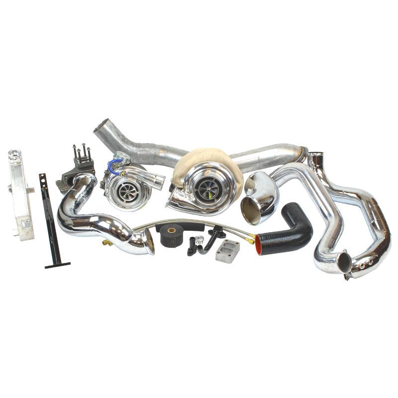 Industrial Injection 07.5-10 LMM Duramax S475 Turbo Compound Kit Quick Spool 425402 Main Image