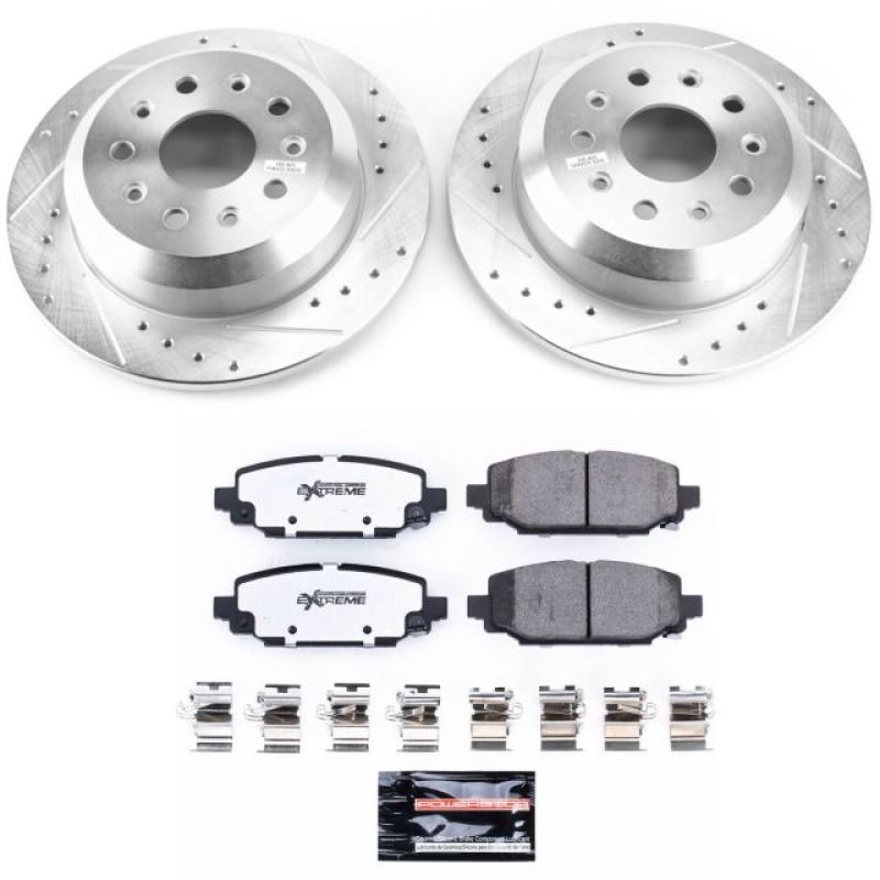 PowerStop PSB Z36 Truck & Tow Kit Brakes, Rotors & Pads Brake Kits - Performance D&S main image