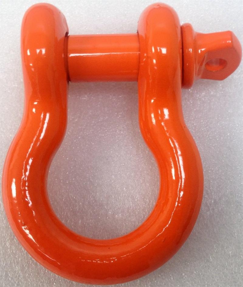 Iron Cross 3/4in D-Ring Shackle - Orange 1000-06 Main Image