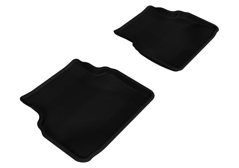 3D MAXpider 2002-2007 Subaru Impreza Kagu 2nd Row Floormats - Black L1SB01021509 Main Image