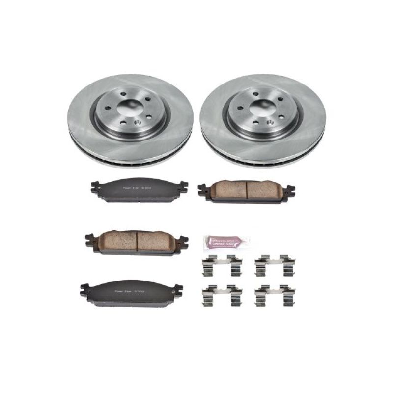 PowerStop PSB Autospecialty Kit Brakes, Rotors & Pads Brake Kits - OE main image