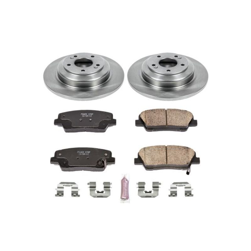 PowerStop PSB Autospecialty Kit Brakes, Rotors & Pads Brake Kits - OE main image