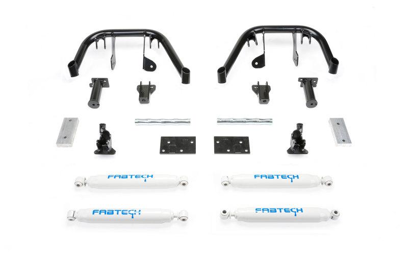 Fabtech 05-07 Ford F250/350 4WD 6in Dual Front Shock System w/Perf. Shocks K2080 Main Image