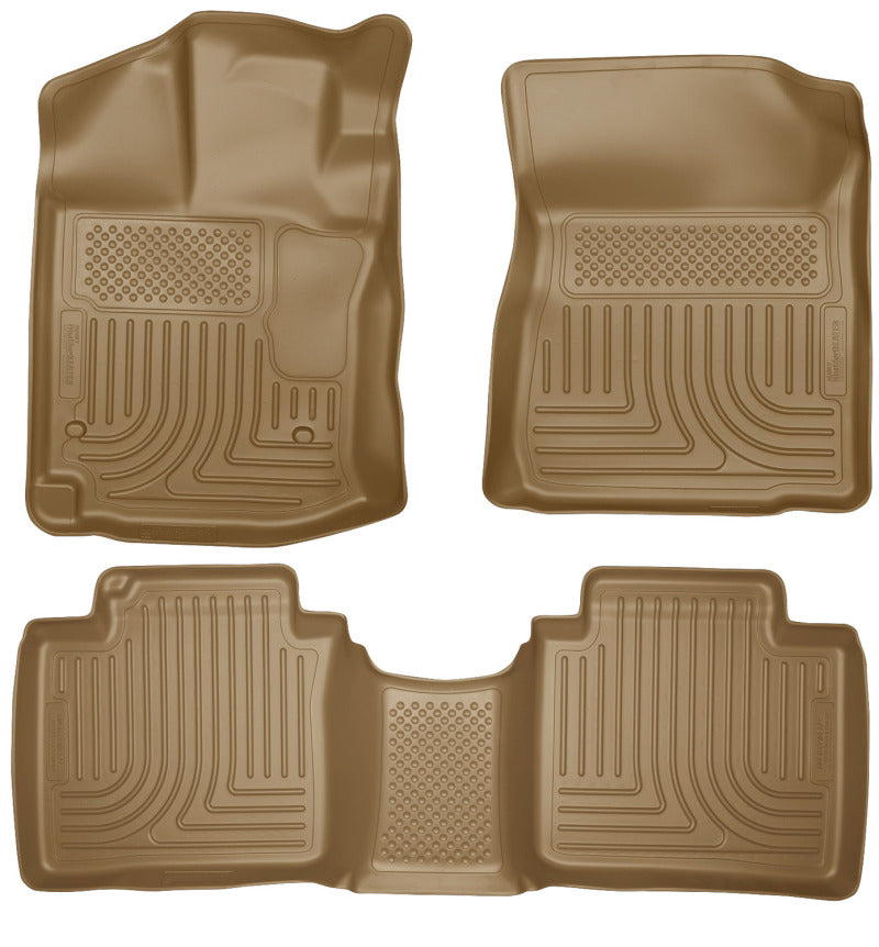 Husky Liners HL WB - Combo - Tan Floor Mats Floor Mats - Rubber main image