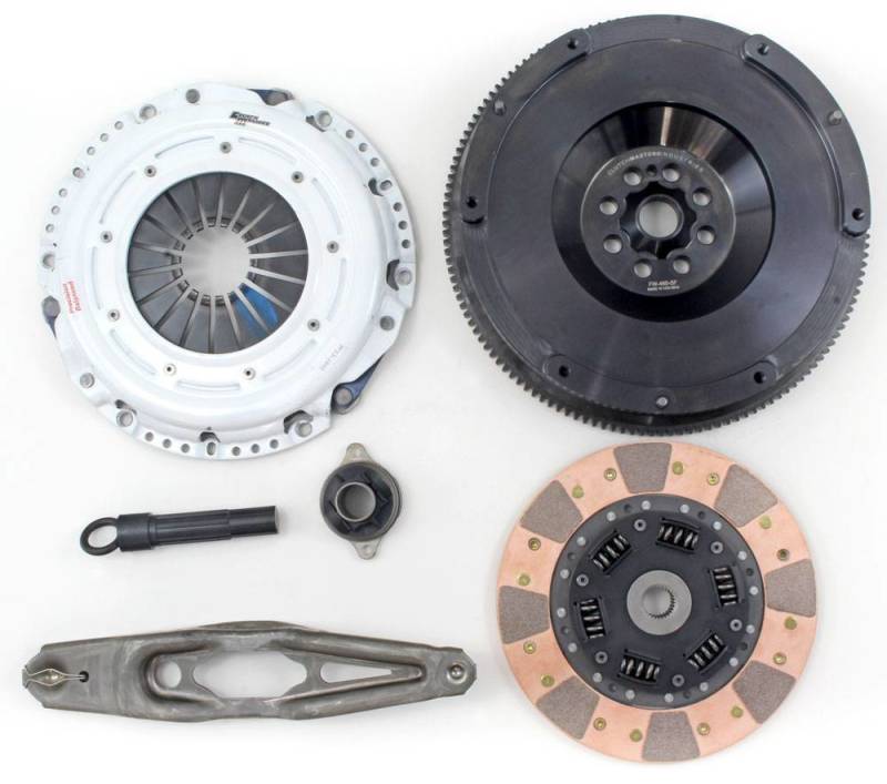 Clutch Masters 14-19 Mini Cooper 1.5L Turbo FX400 8-Puck Clutch Kit w/ Steel Flywheel 03465-HDCL-SK