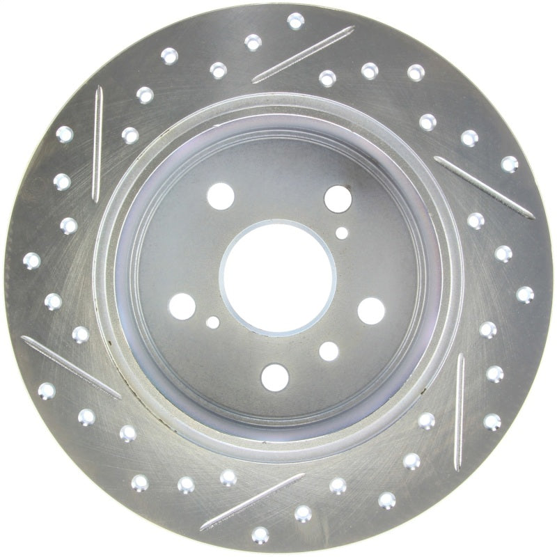 StopTech Select Sport Drilled & Slotted Rotor - Front Right 227.44080L