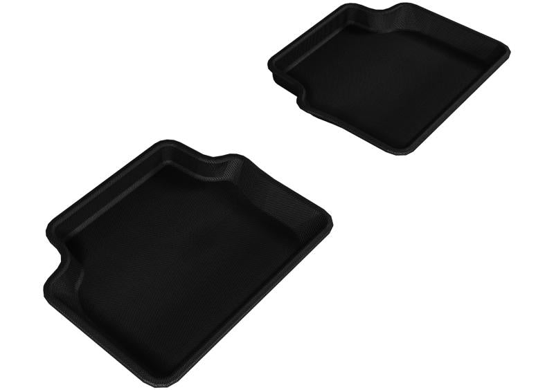 3D MAXpider 2003-2011 Saab 9-3 Kagu 2nd Row Floormats - Black L1SA00021509 Main Image