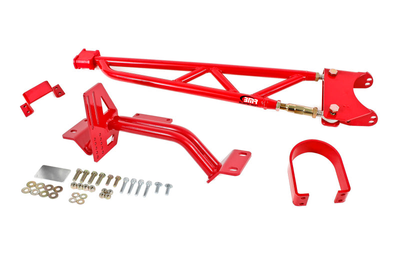 BMR 93-02 F-Body w/ DSL Torque Arm Tunnel Mount (For Long Tube Headers) - Red TA012R