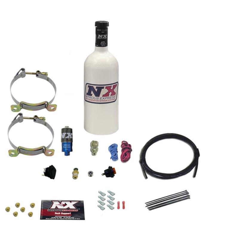 Nitrous Express EFI Power Booster Nitrous Kit w/1lb Bottle 60111P Main Image