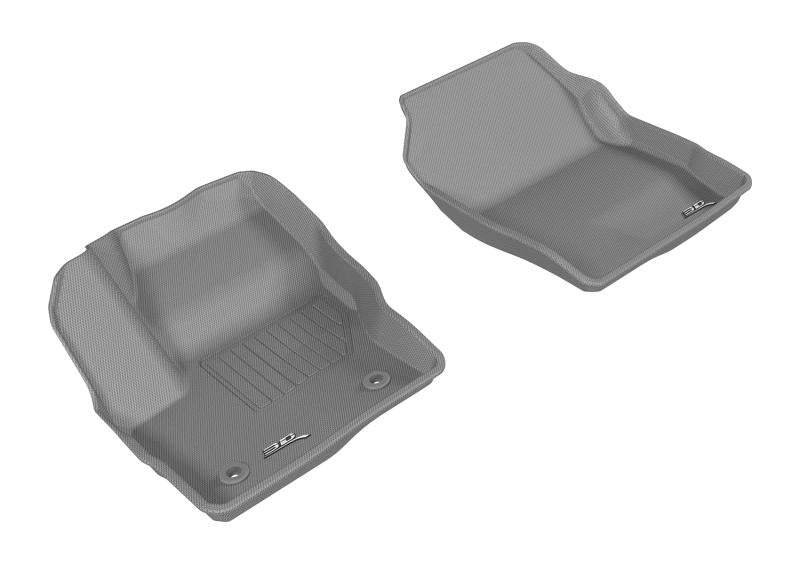 3D MAXpider 2015-2019 Ford Escape Kagu 1st Row Floormat - Gray L1FR10611501 Main Image