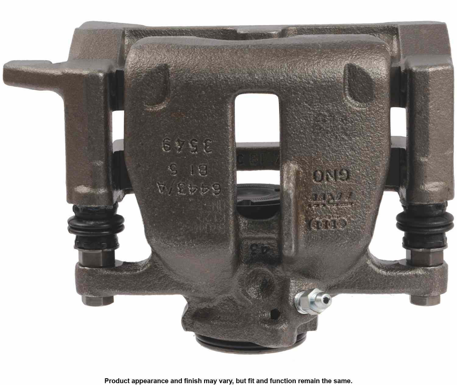 Cardone Reman Remanufactured Unloaded Caliper w/Bracket  top view frsport 19-B7263