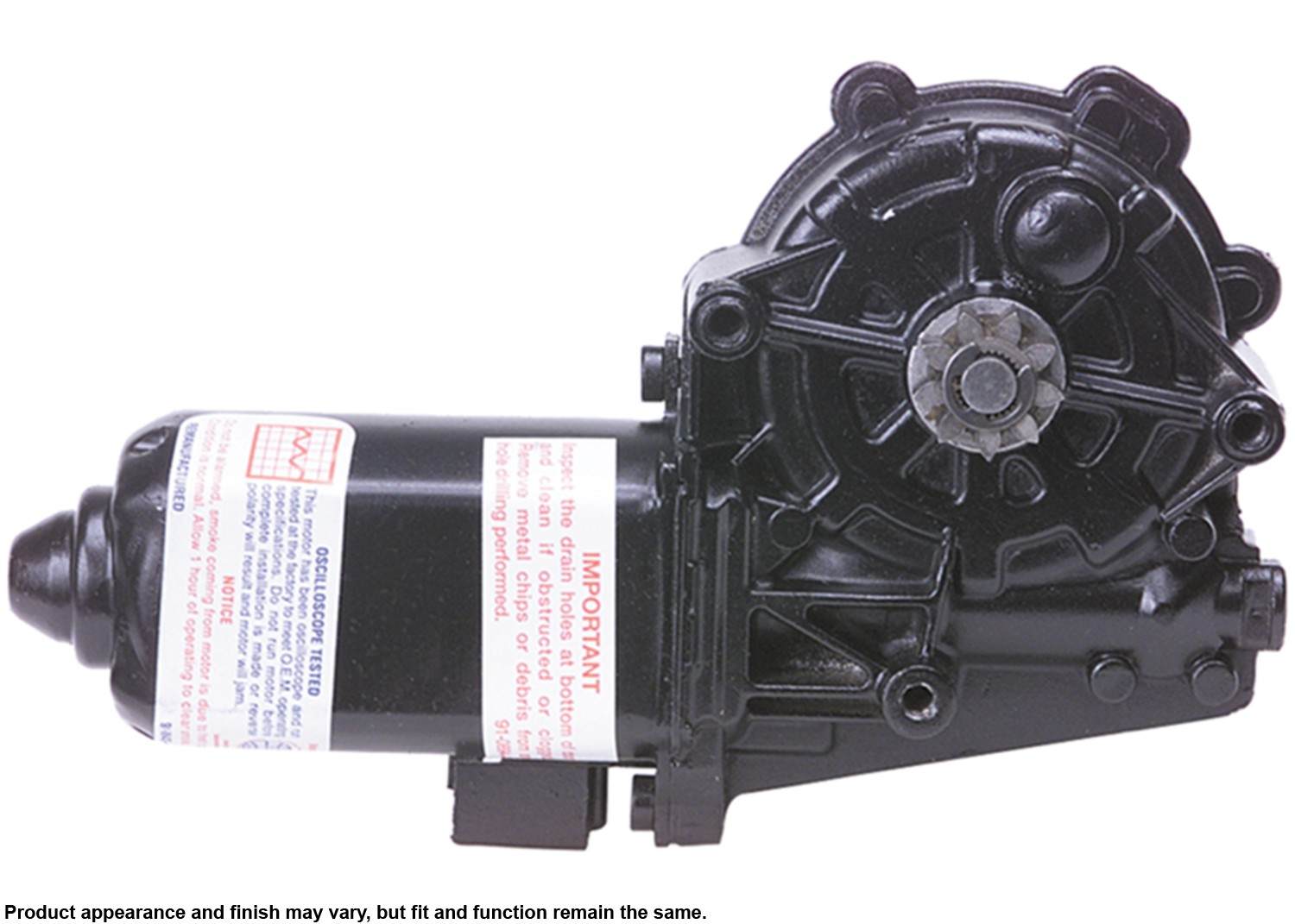 Cardone Reman Remanufactured Power Window Motor  top view frsport 42-317