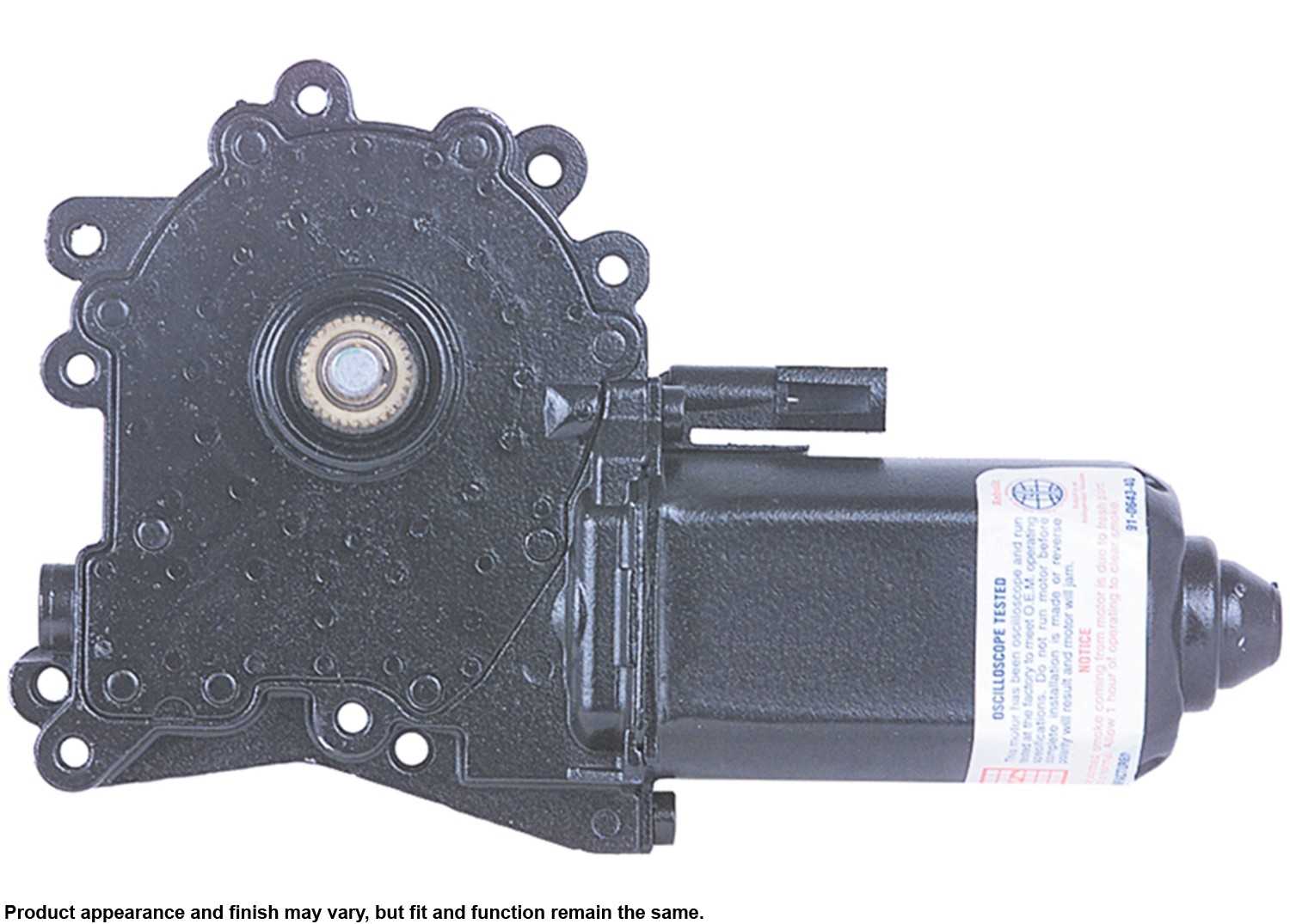 Cardone Reman Remanufactured Power Window Motor  top view frsport 42-362