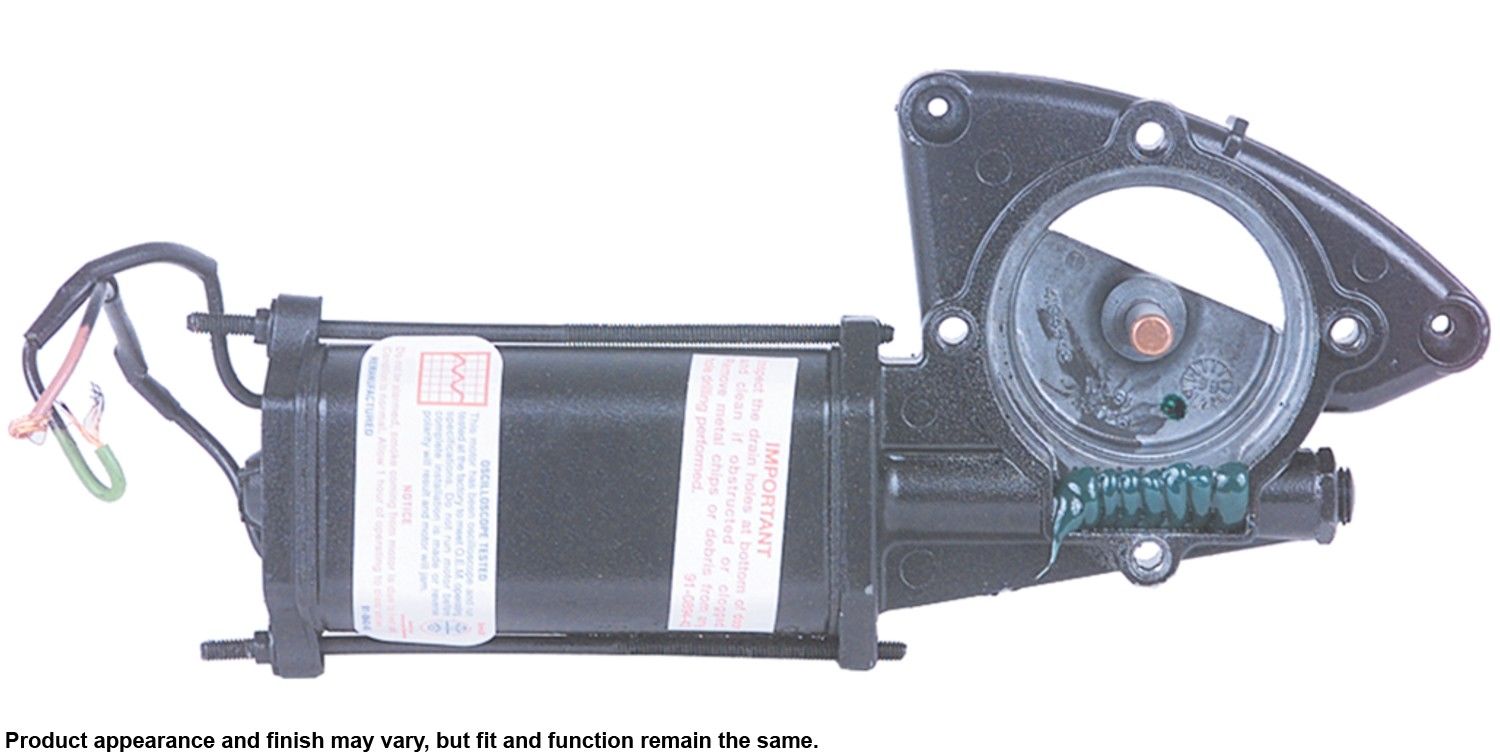 Cardone Reman Remanufactured Power Window Motor  top view frsport 42-47