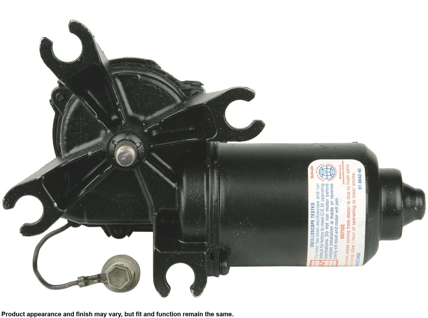 Cardone Reman Remanufactured Windshield Wiper Motor  top view frsport 43-4401