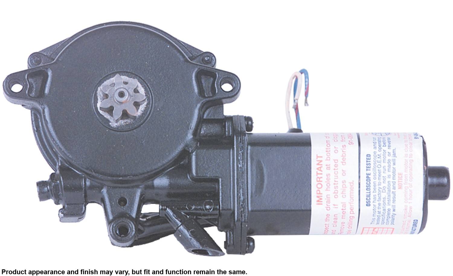 Cardone Reman Remanufactured Power Window Motor  top view frsport 47-1520