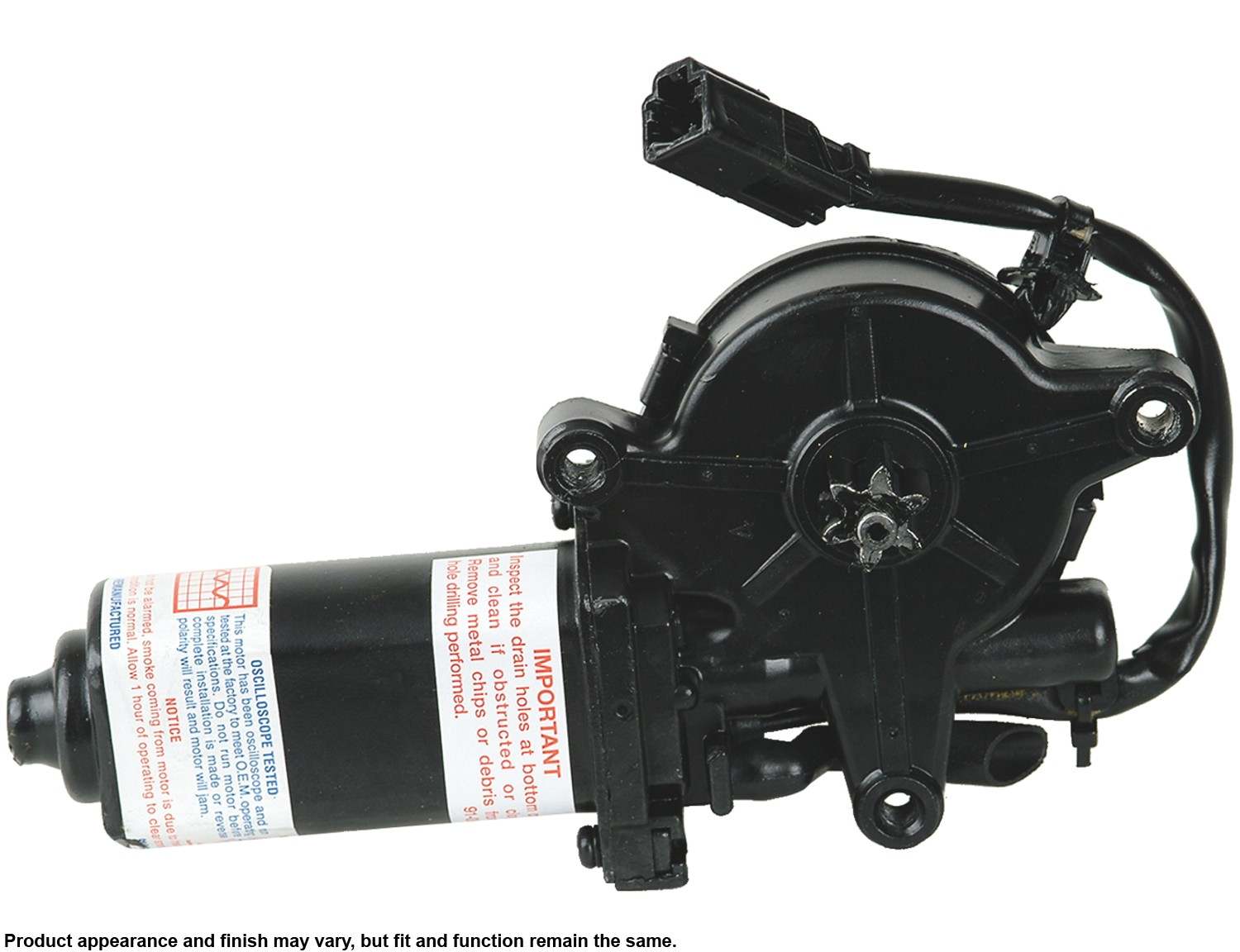 Cardone Reman Remanufactured Power Window Motor  top view frsport 47-1551