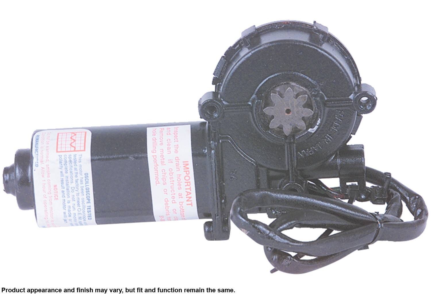 Cardone Reman Remanufactured Power Window Motor  top view frsport 47-1705