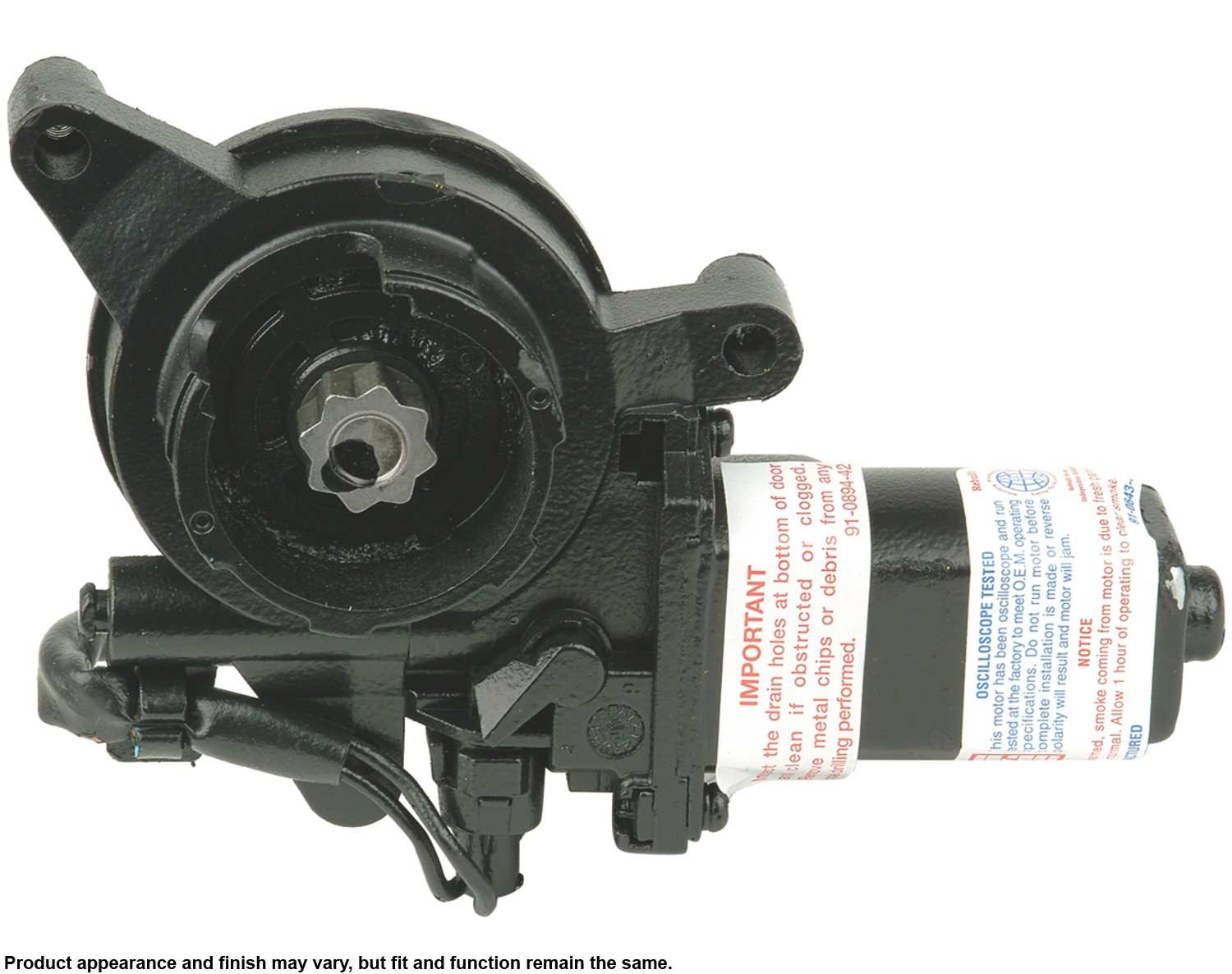 Cardone Reman Remanufactured Power Window Motor  top view frsport 47-4310