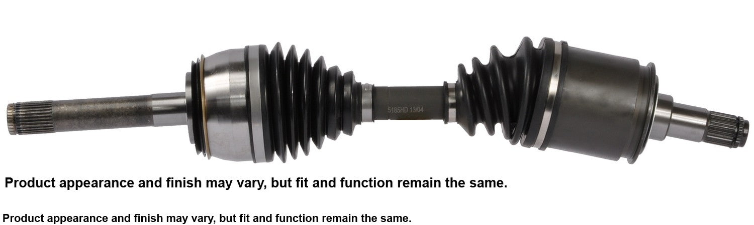 Cardone Reman Remanufactured CV Axle Assembly  top view frsport 60-5185HD