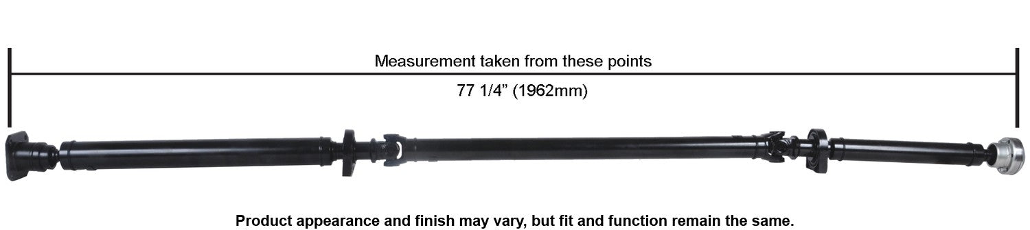 Cardone Reman Remanufactured Driveshaft / Prop Shaft  top view frsport 65-2021