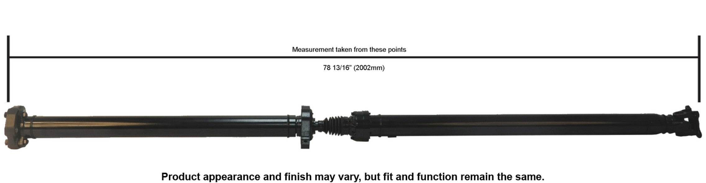 Cardone Reman Remanufactured Driveshaft / Prop Shaft  top view frsport 65-3508