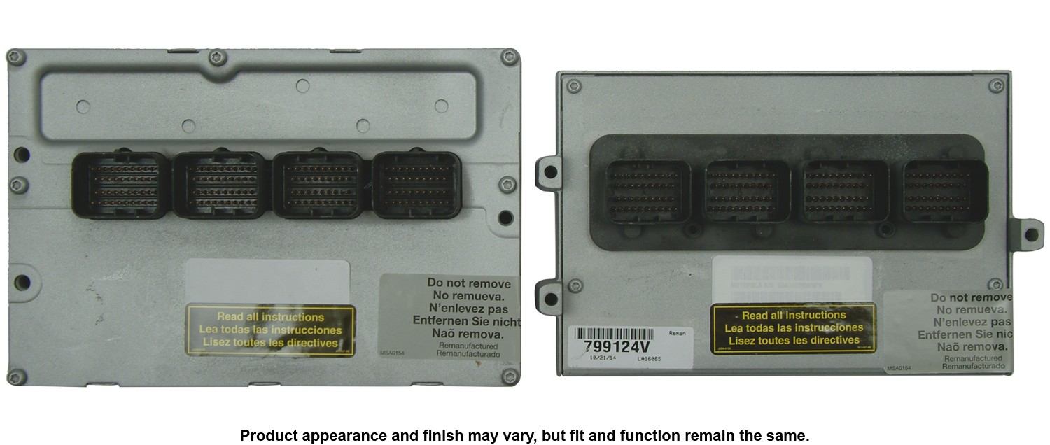 Cardone Reman Remanufactured Engine Control Computer  top view frsport 79-8737V