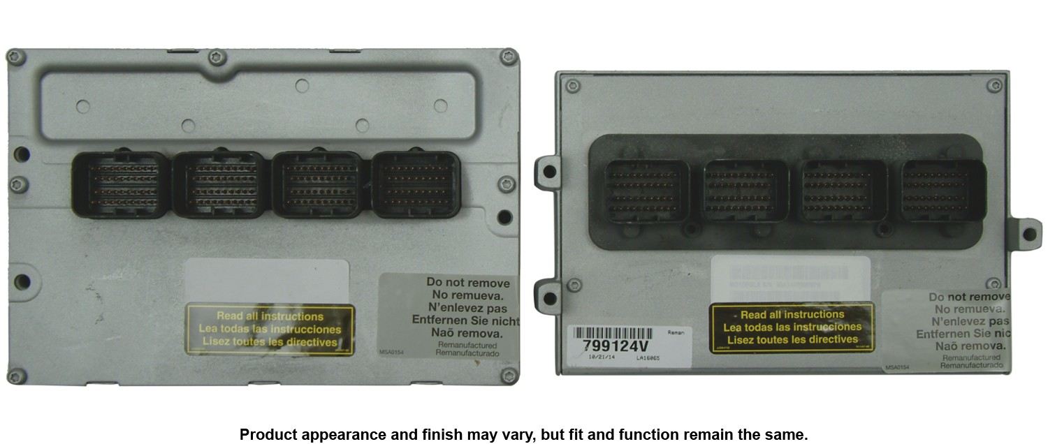 Cardone Reman Remanufactured Engine Control Computer  top view frsport 79-9124V