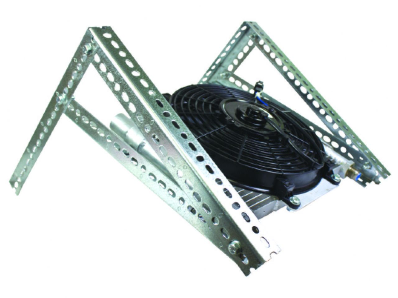 BD Diesel Xtruded Trans Oil Cooler - 1/2 Inch Cooler Lines