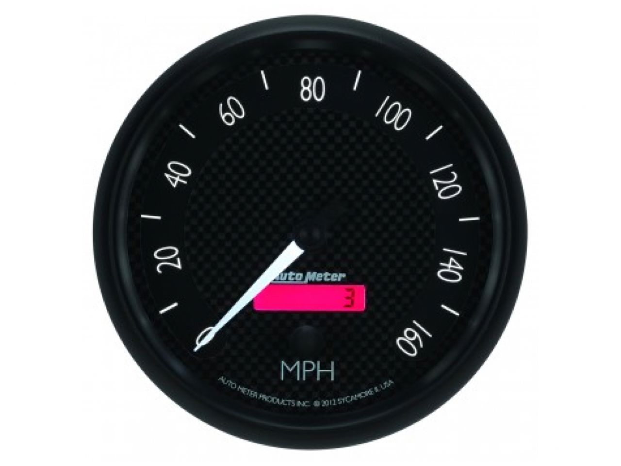 Autometer GT Series; Speedometer; Electric, Air-Core Movemen