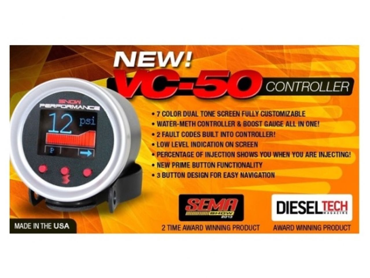 Snow Performance Diesel POWER-MAX Duramax LLY/LBZ/LMM/LML Water/Methanol Injection Kit