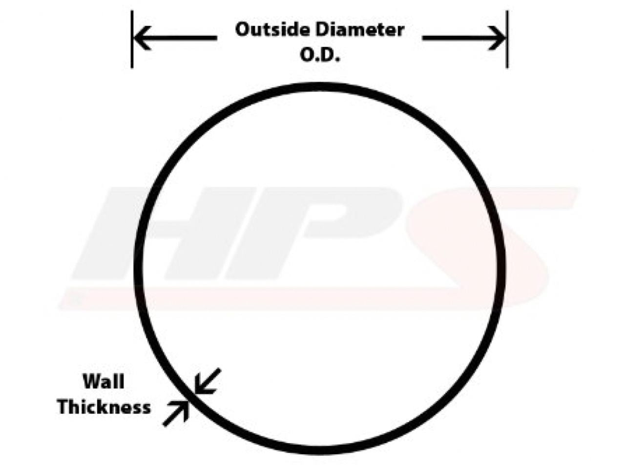 HPS 4-1/2" OD 6061 Aluminum Joiner Tube Piping with Bead Roll