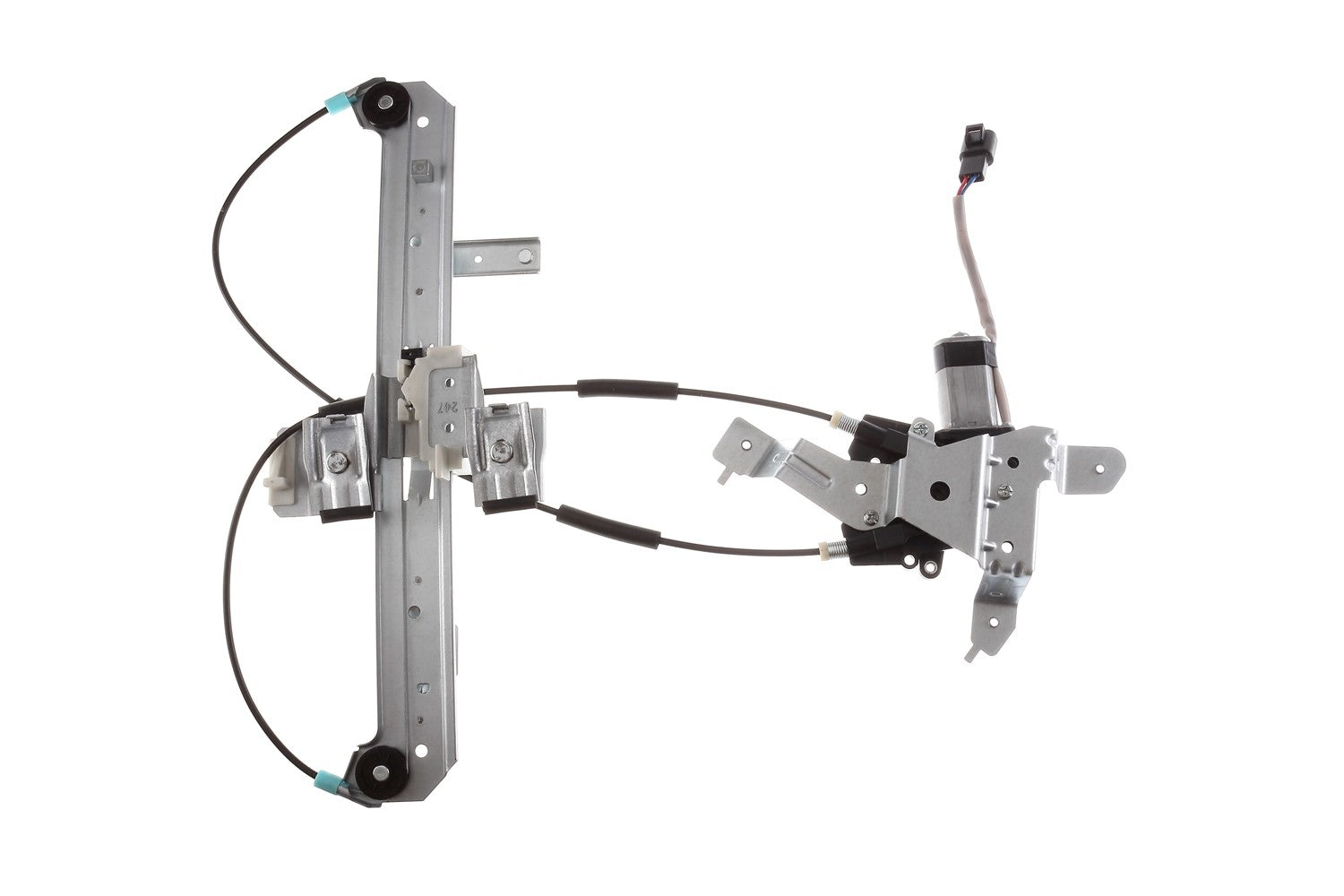 AISIN Power Window Regulator & Motor Assembly  top view frsport RPAGM-063