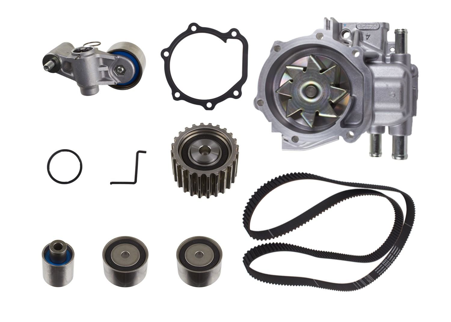 aisin engine timing belt kit with water pump  frsport tkf-012