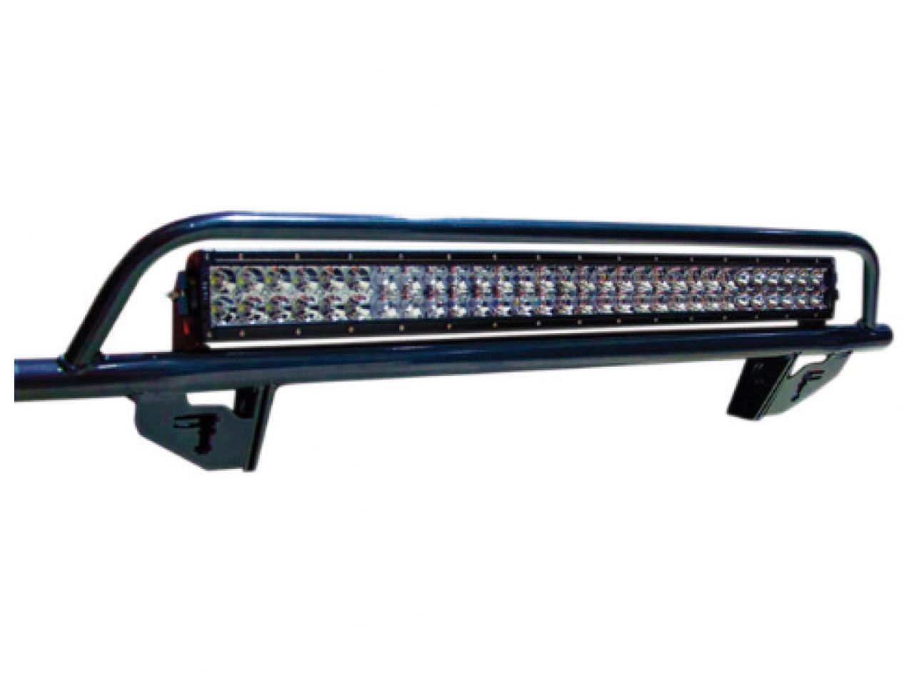 N-Fab Light Mounting - Off-Road Light Bar (1-30") - 17-19 F250/350 w/ AC