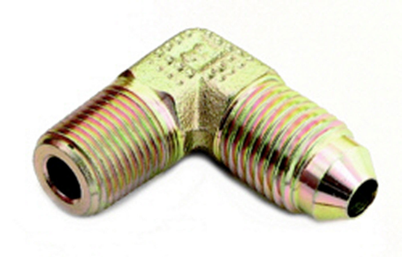 A-1 Products 90 Male Elbow #4 to 1/8 NPT Steel Fitting AAAST82204