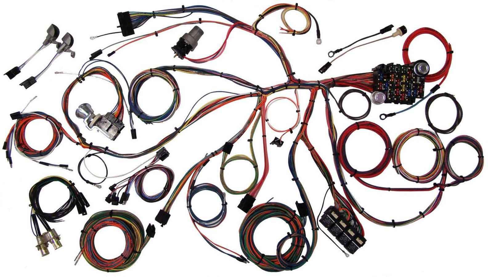 American Autowire 67-68 Mustang Wiring Harness AAW510055