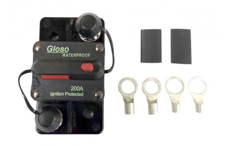 American Autowire 200A Sealed Circuit Brea ker Kit AAW510598