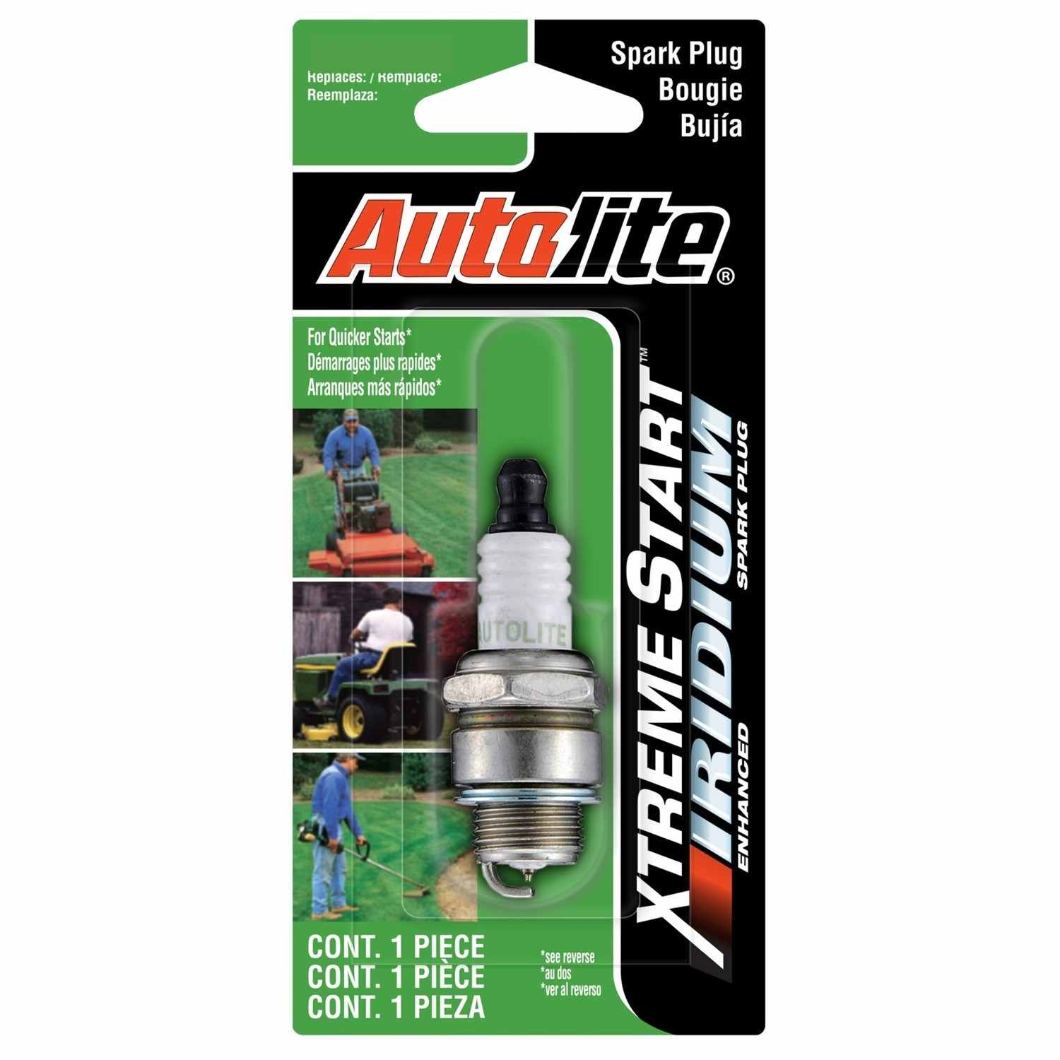 Autolite Spark Plug  top view frsport XST458DP